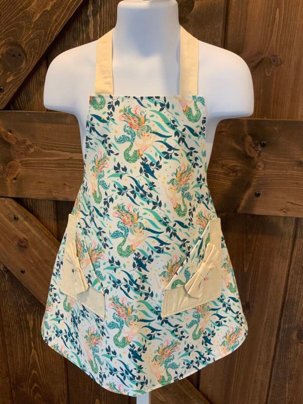 Girls Mermaid apron (ages 3-5)