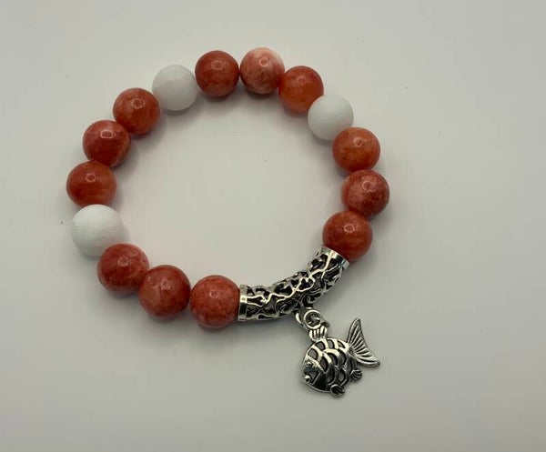 Something’s Fishy Bracelet (size 5 1/2” wrist)