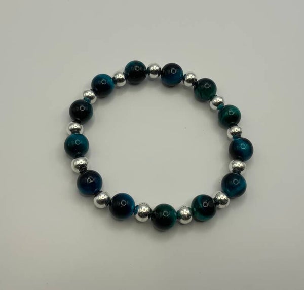 Cobalt Seas Bracelet (size 6 wrist)