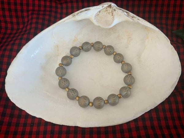 Silver and Gold Bracelet (size 6 1/2” wrist)