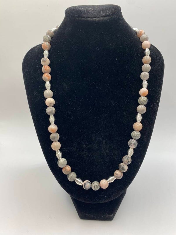 Zebra Jasper Necklace (18”)