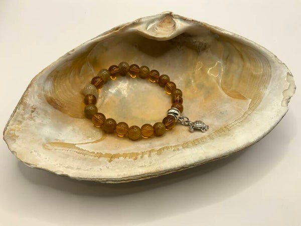 Tortie Tourtoise Bracelet (size 6 wrist)