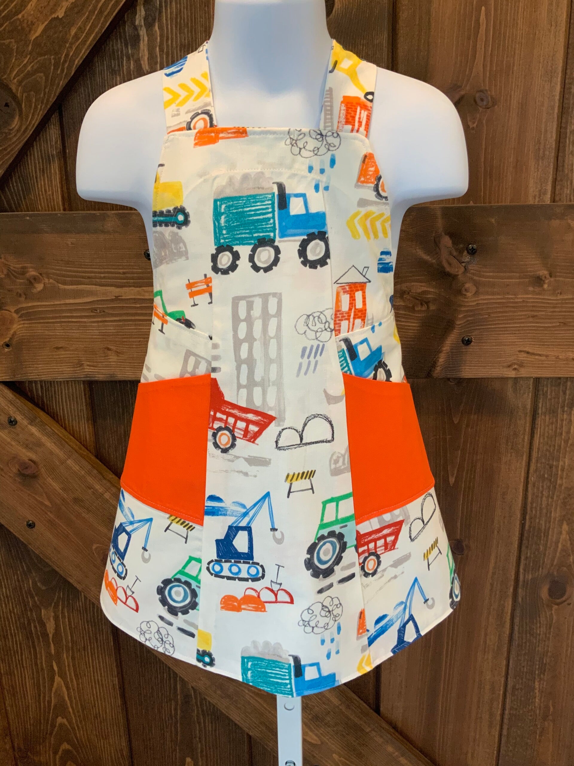Boys Digger Apron (ages 3 - 7)