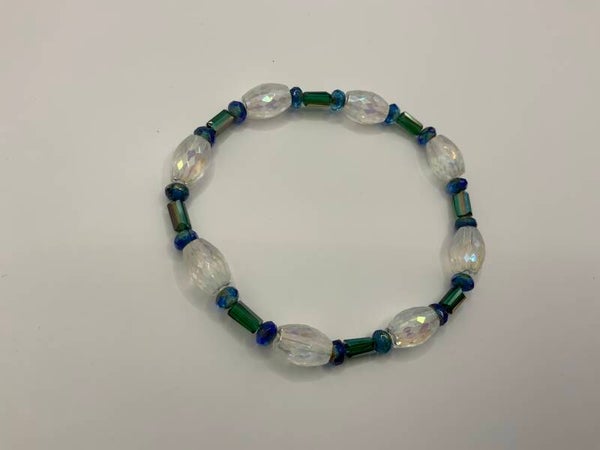 Stained Glass Bracelet (size 7 1/2” wrist)