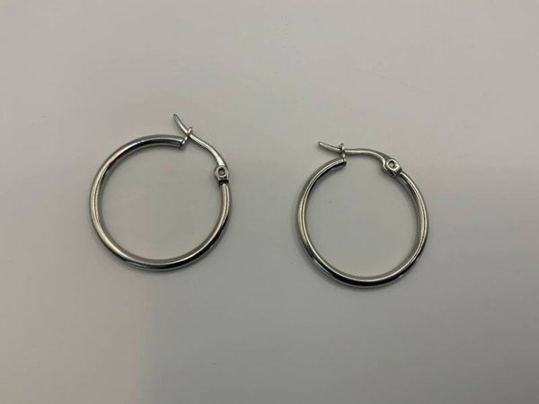 1” Hoopla Earrings (surgical stainless steel)