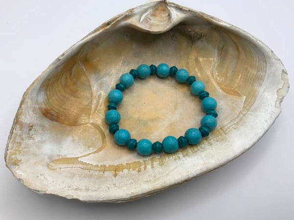 Tourquoise Bracelet (size 6 1/2” wrist)
