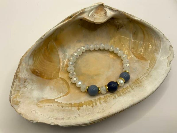 Azure Skies Bracelet (size 6 1/2 wrist)