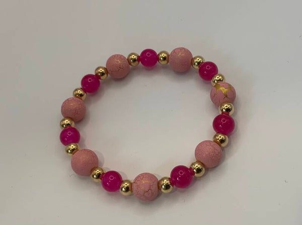 Get Your Pink On Bracelet (size 6 1/2” wrist)