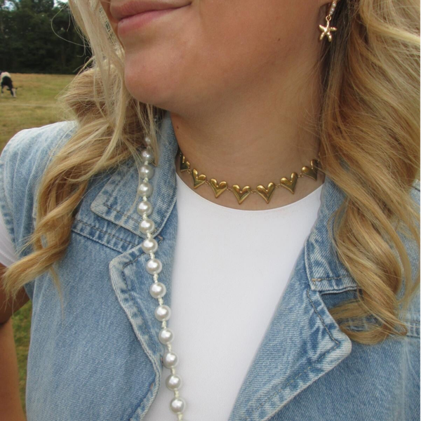BUBBLE HEARTS necklace