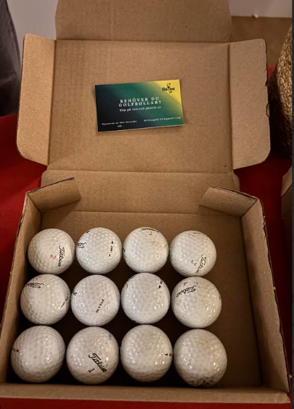 Premium Golfbollar 12 Pack
