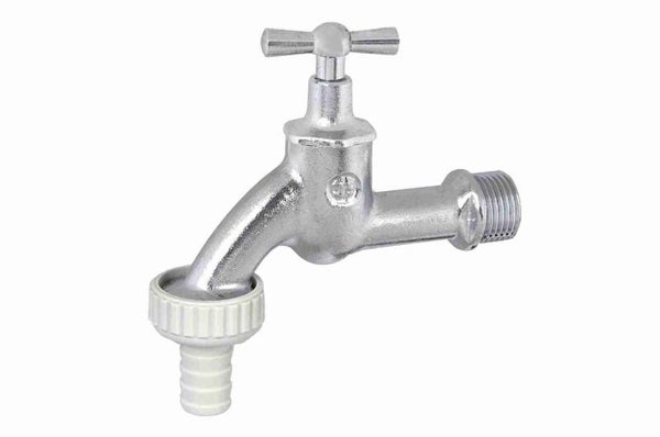 Auslaufventil m.Knebel 1/2" nicht DVGW m.Schlauchverschraubung