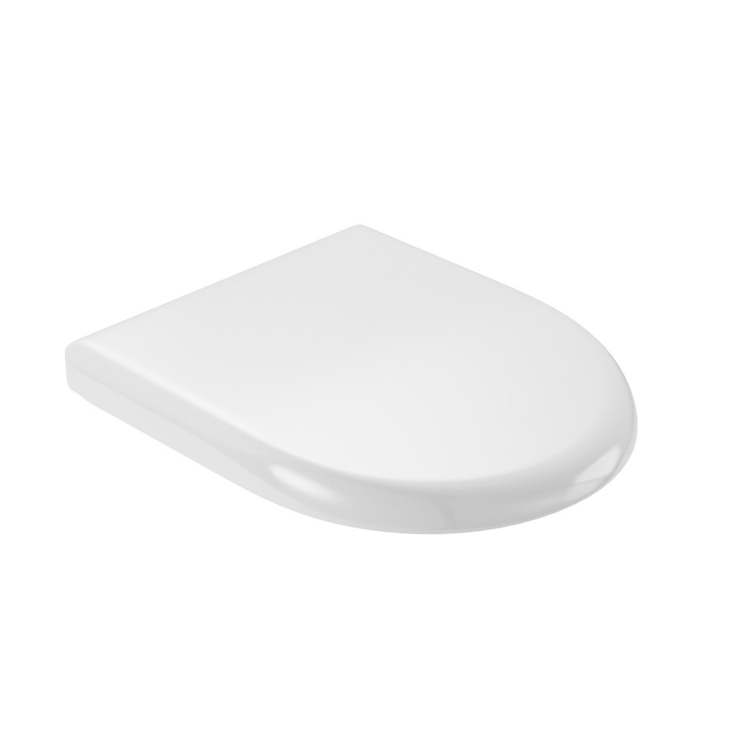 WC-Sitz V2 clivia Edelstahl Scharnier semi abnehmbar weiss VIGOUR