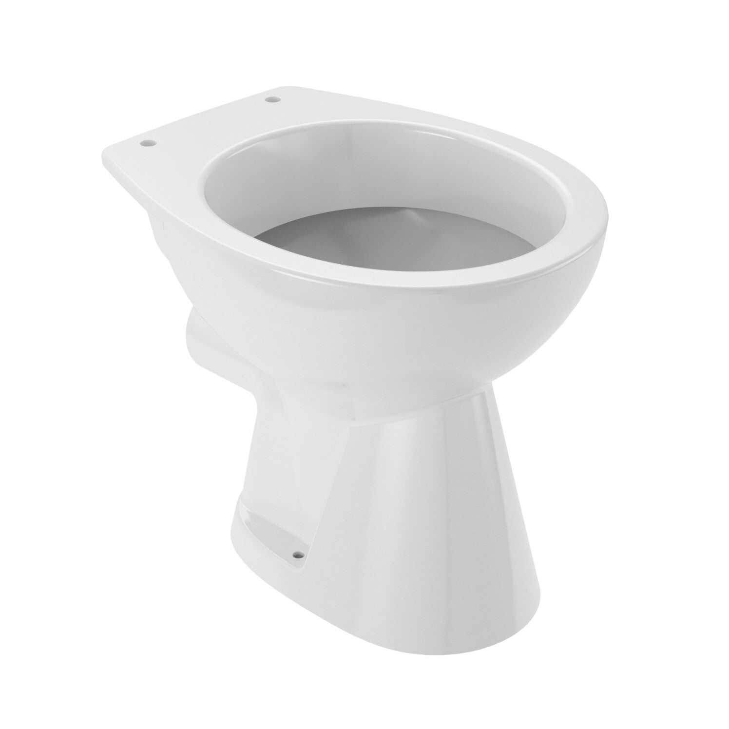 Stand - Flachspül-WC clivia V2 Abgang waagerecht weiss VIGOUR