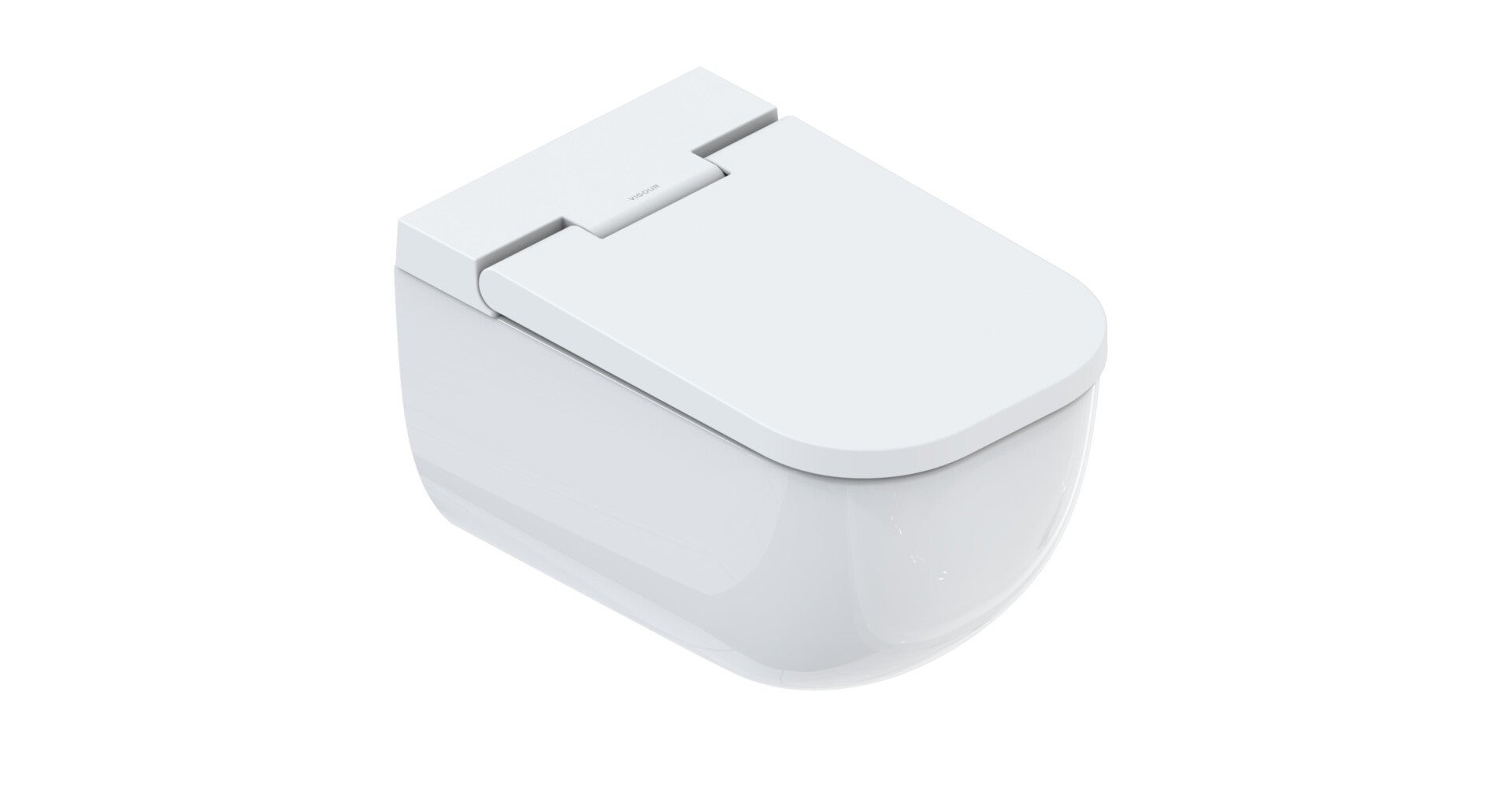 derby V3 AQUAWASH Dusch-Wand-WC Kpl. spülrandlos f.UP-Spülkasten weiss VIGOUR