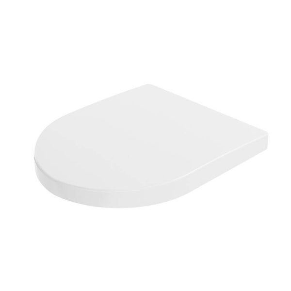 WC-Sitz derby rund m. Edelstahlscharnier weiss VIGOUR