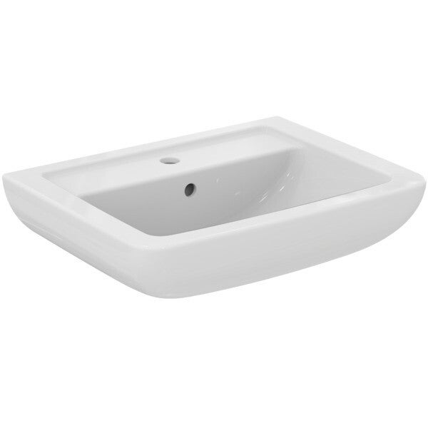 Waschtisch Eurovit-Plus 60cm eckig weiss Ideal Standard