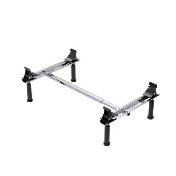 Fußgestell V2 f.Stahlwannen m. modifi. Mittelstrebe u.Pendellager VIG