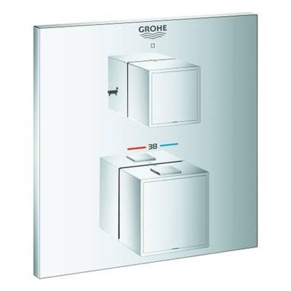 GROHE/Fertigmontageset für UP-Wannenthermostat