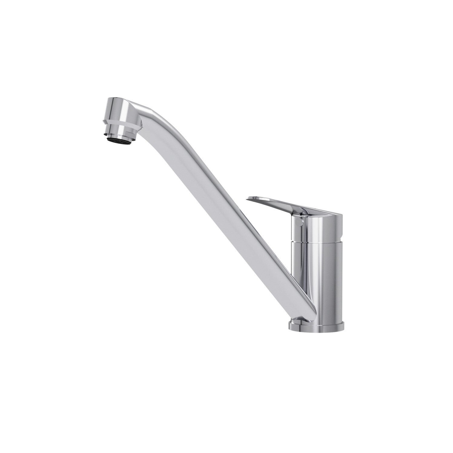 Einhand-Spültischbatt. one V1 m.schwenkb. Rohrausl. verchromt VIGOUR