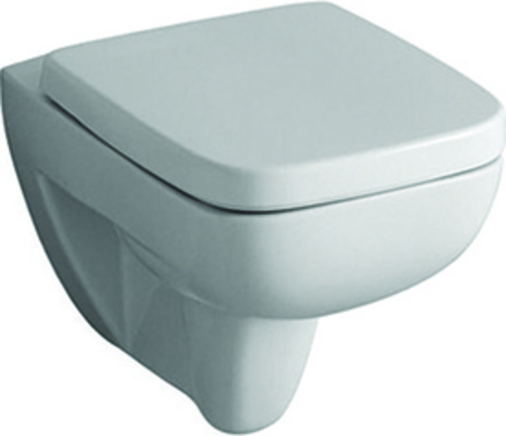 Wand-Tiefspül-WC Renova Plan o.Spülrand/Rimfree KeraTect weiss GE