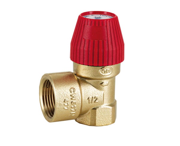 TRINNITY Membran-Sicherheitsventil Messing 1" x 1 1/4" 3 bar