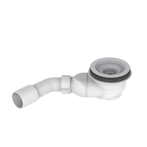 Abl.garnitur Rohbauset m.Sifon 50mm f.flache Duschw.m.52mm Ablauf TRINNITY