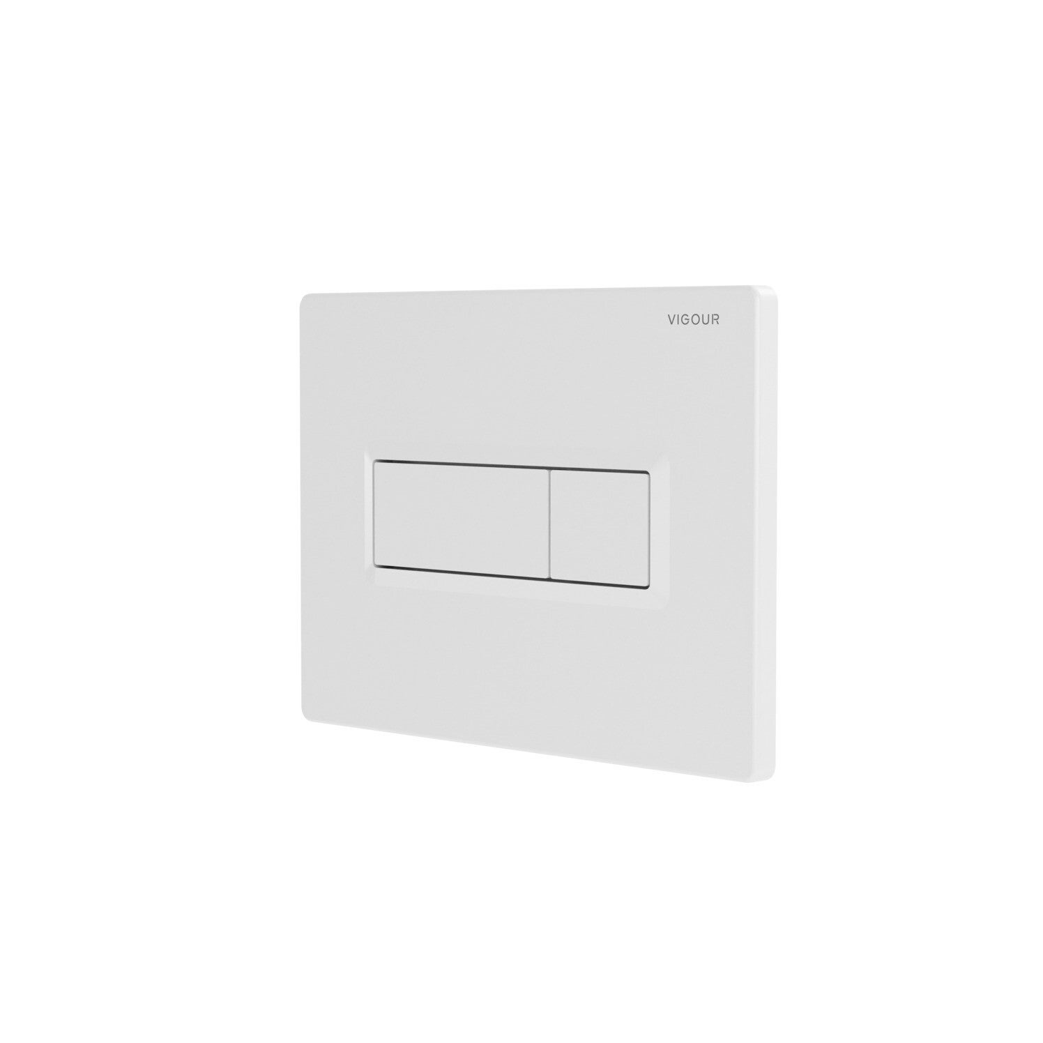 Betätigungsplatte V1 TEES weiss f.2-Mengen-Spültechnik VIGOUR