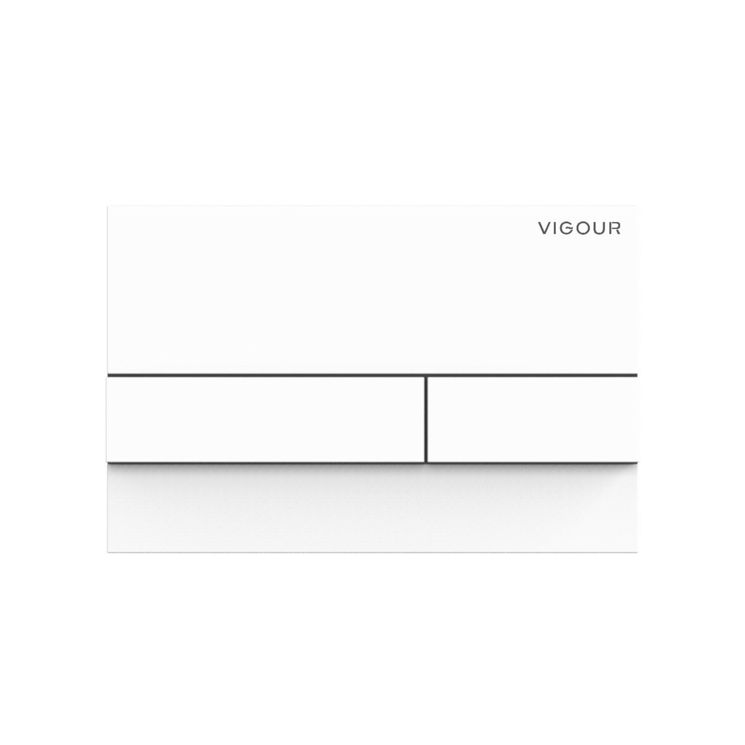 WC-Betätigungsplatte V1 TAY weiss magnetisch f. Einwurfsch. VIGOUR