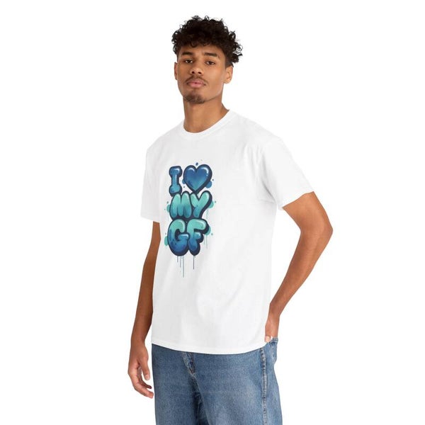 I love My girlfriend t-shirt