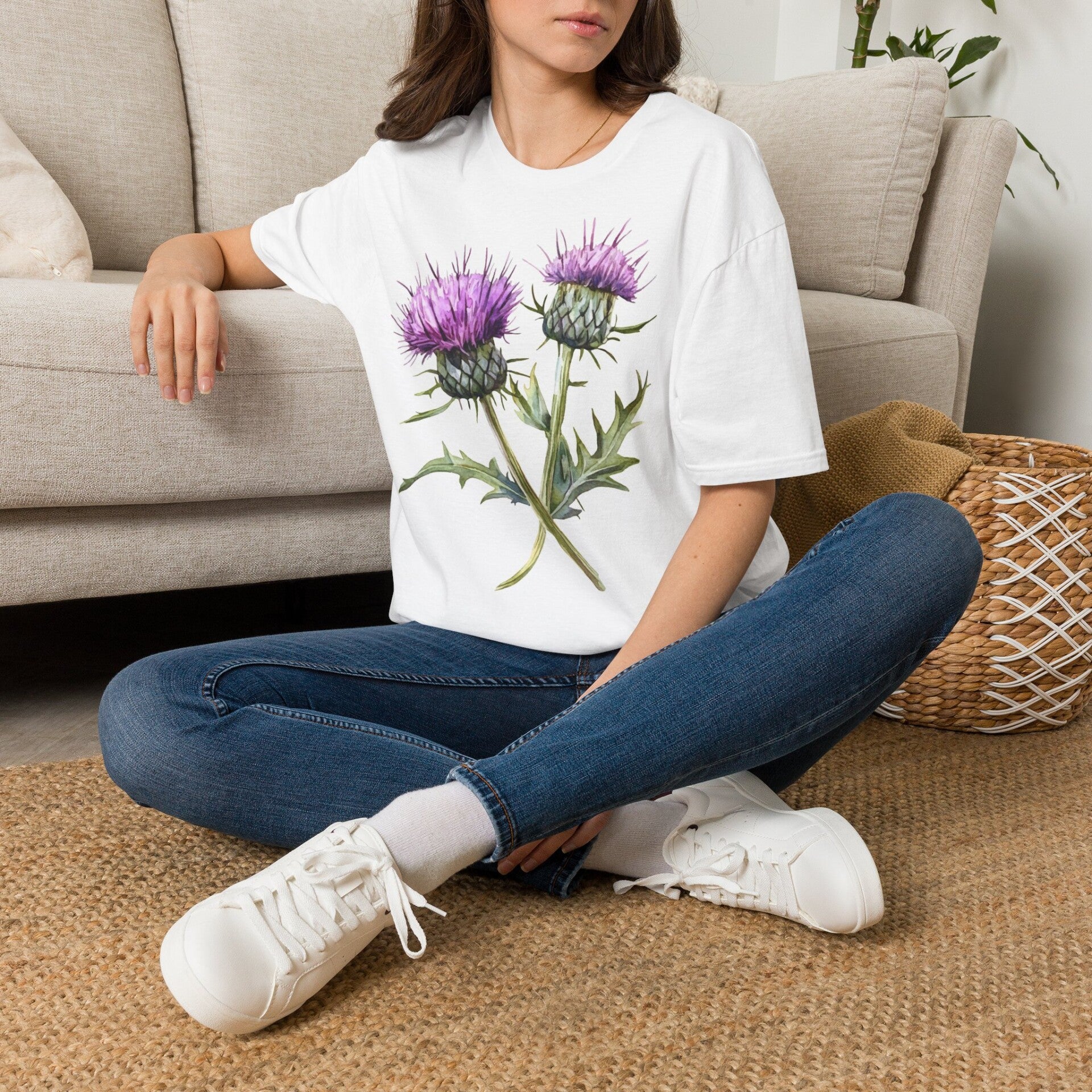 Thistle t shirt,scotland