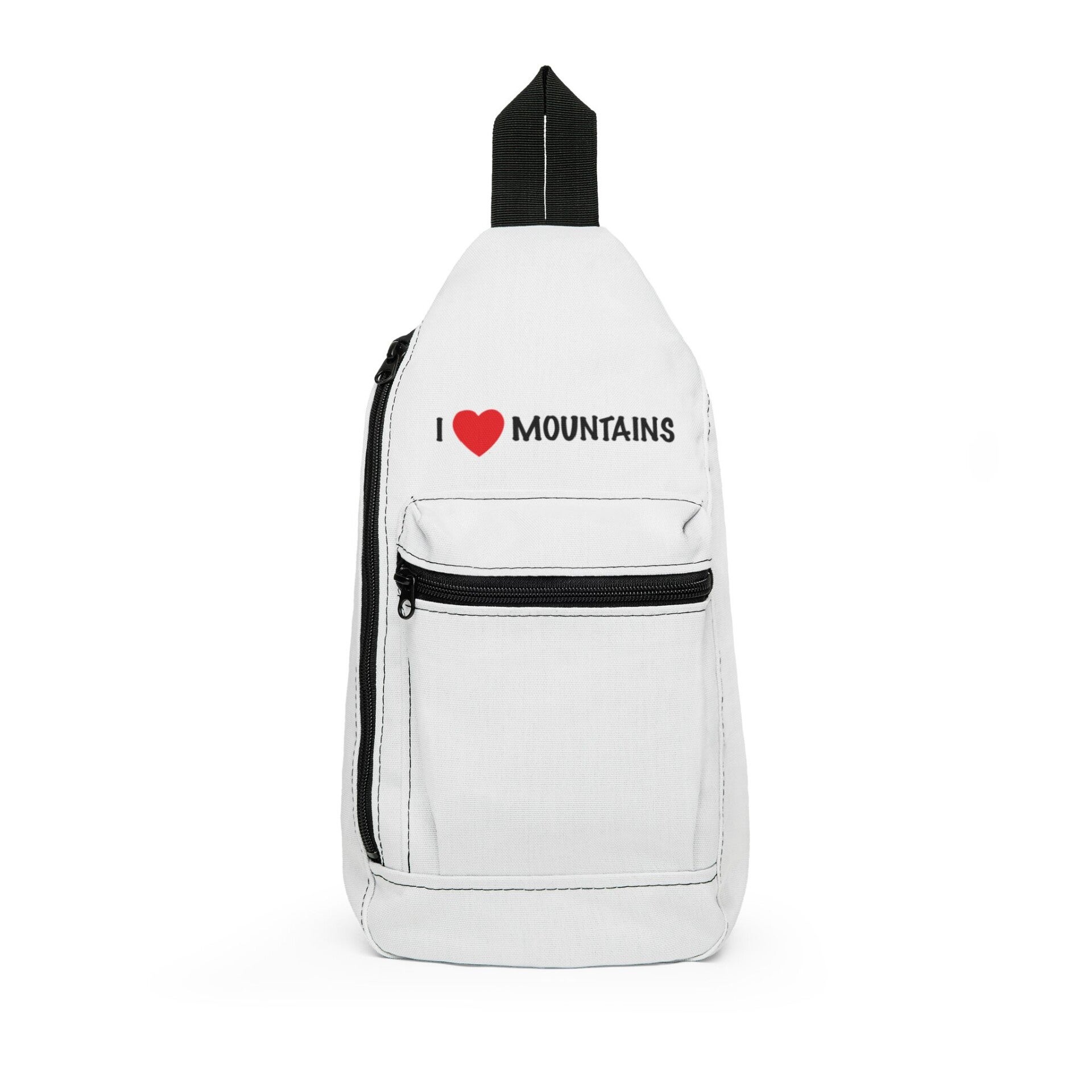 I love Mountains shoulder bag