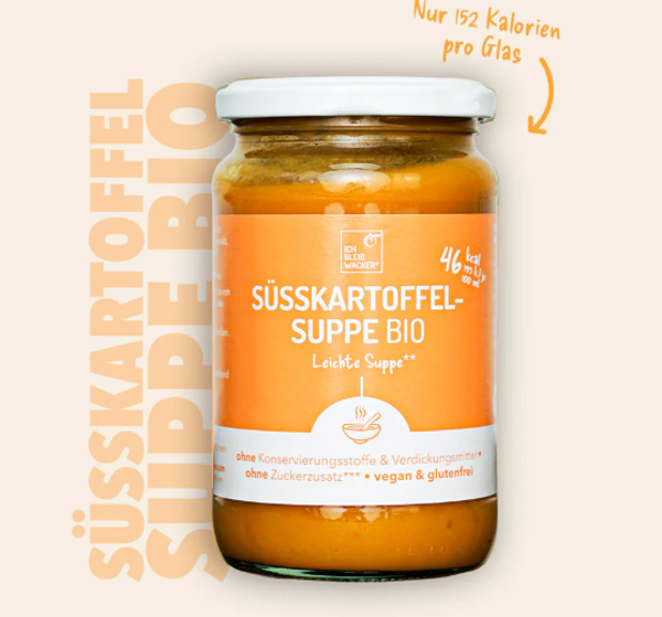 Süßkartoffelsuppe Bio, 330ml