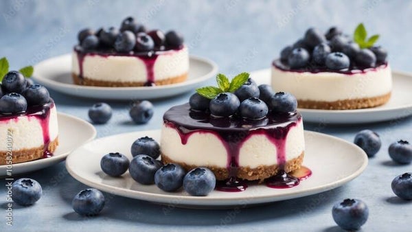 Individual cheese cake