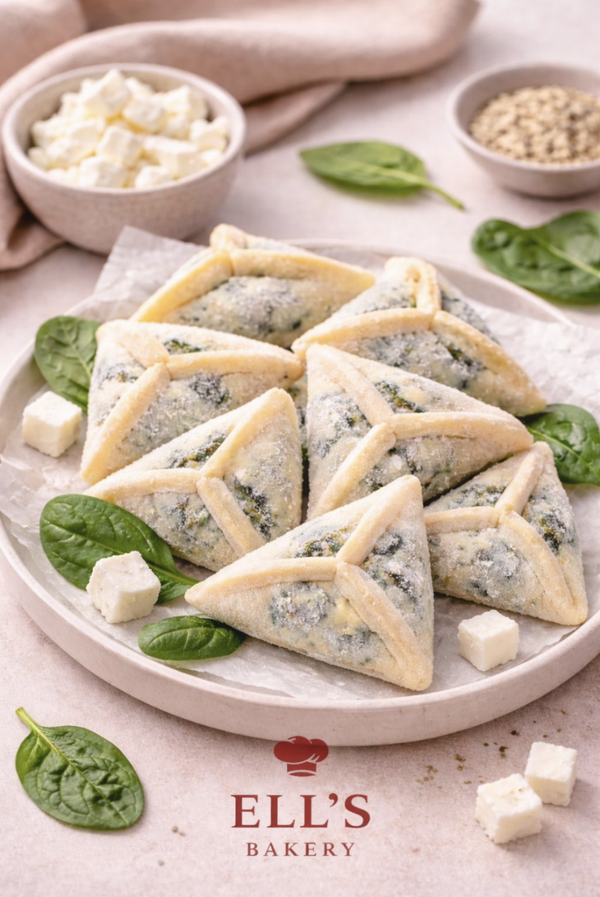 فطاير سبانخ  Spinach fatayer