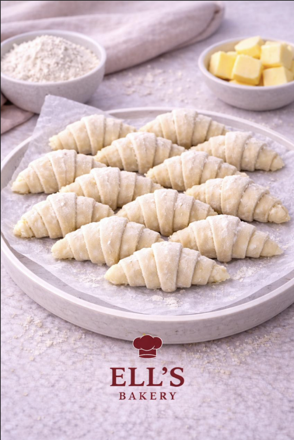 كروسون سادة ميني mini plain croissant