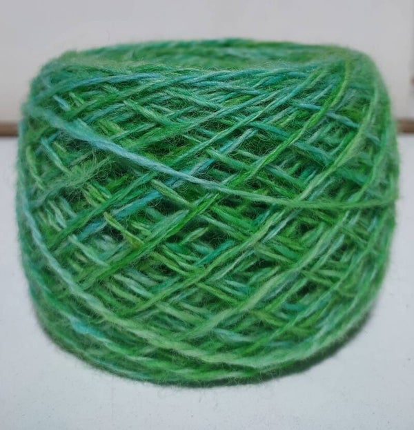 Peacock Green 100% Sheep Wool