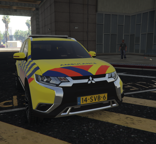 GTA5 Ambulance Mitsubishi Outlander