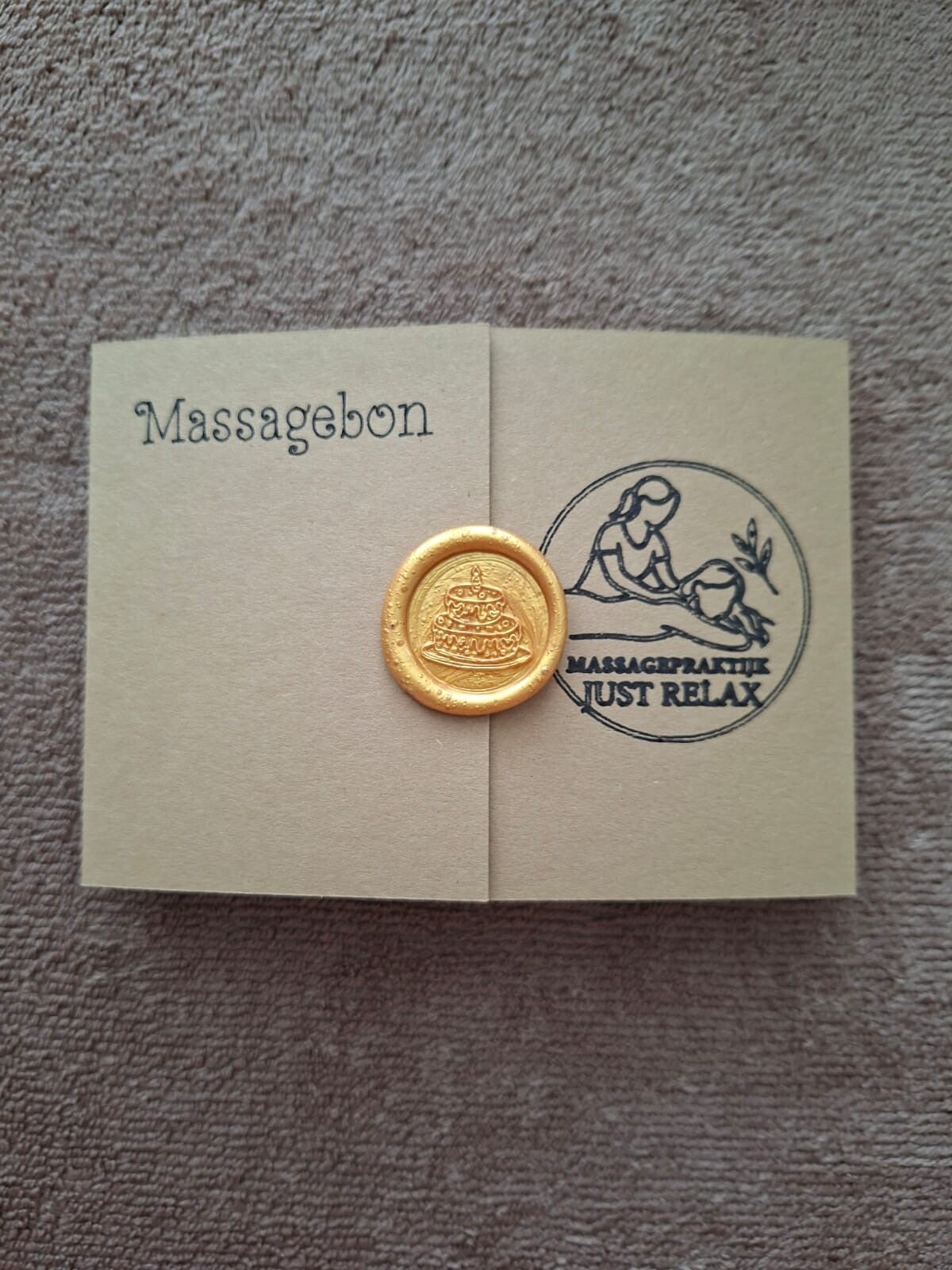 Cadeaubon van Massagepraktijk Just Relax