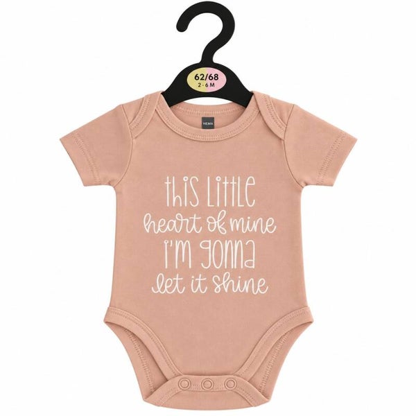 Romper roze maat 62/68