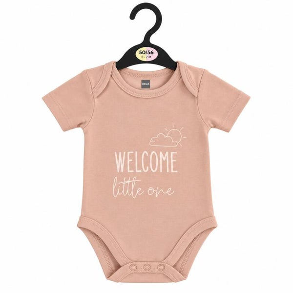 Romper roze maat 50/56