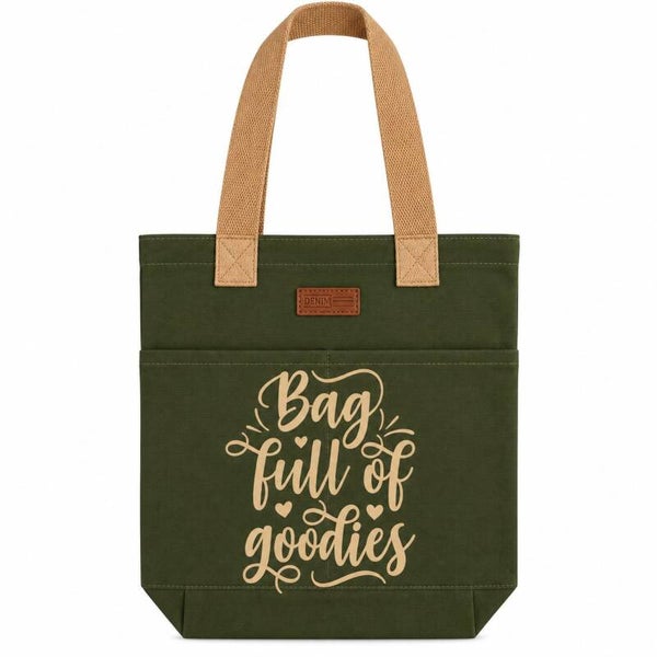 Homemade: Tas groen