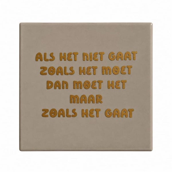 Homemade: Tegel 10 x 10 cm