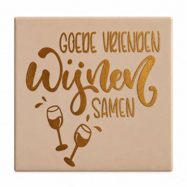 Homemade: Tegel 10 x 10 cm