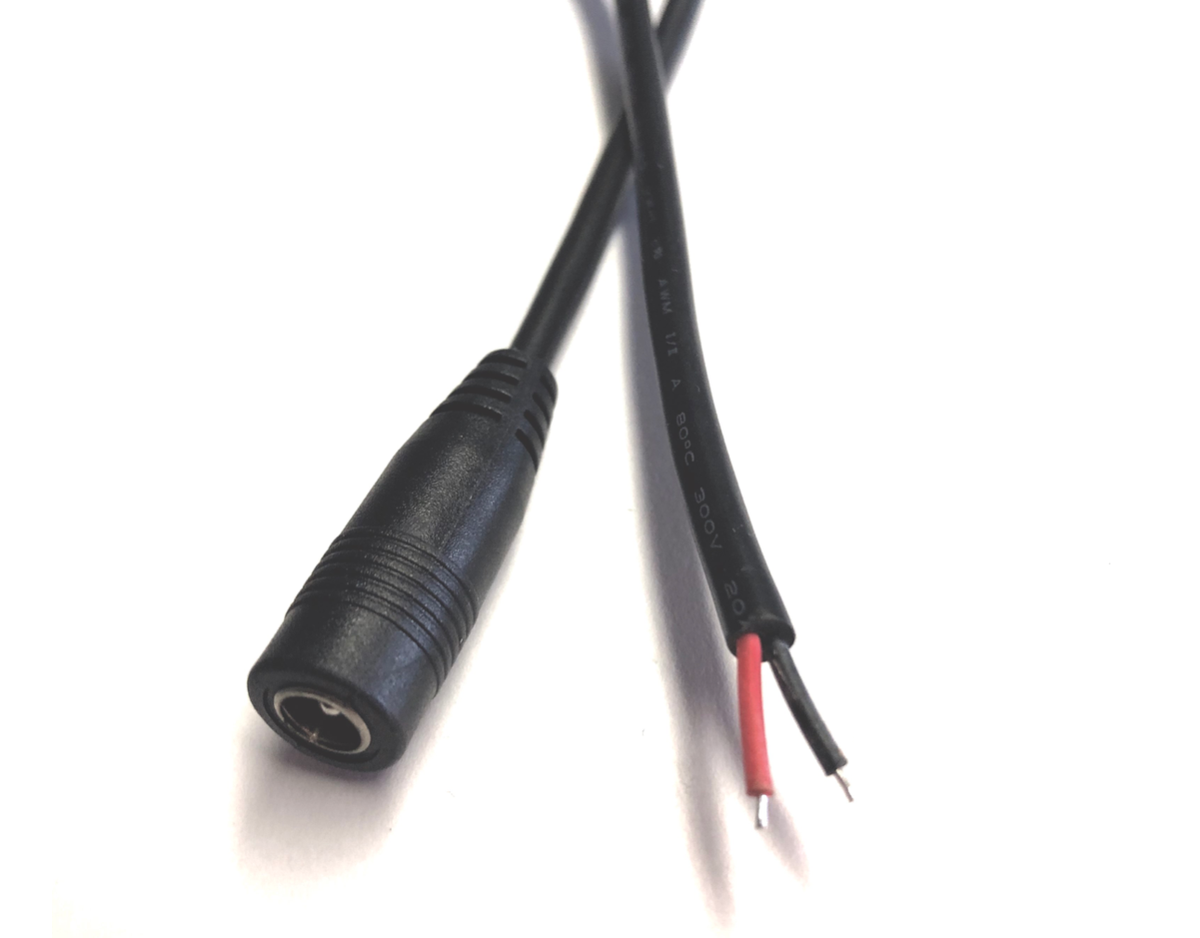 500.01 verlengsnoer 12/24V lengte 1,5 meter female Jackplugsoldering