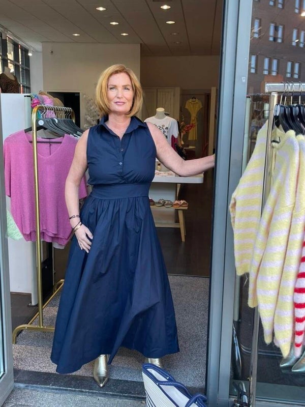 Jurk Irene Donkerblauw