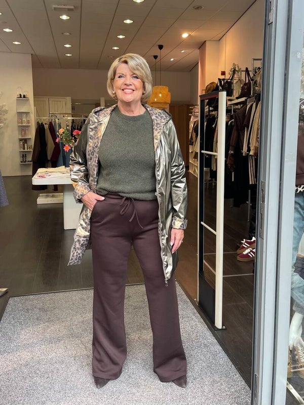 Regenjas Metallic Leopard