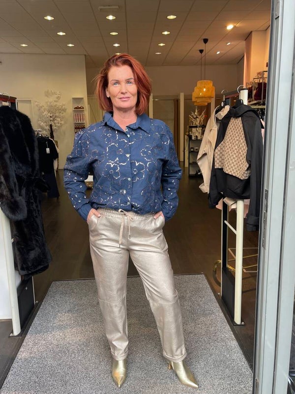 Blouse Emma Donkerblauw