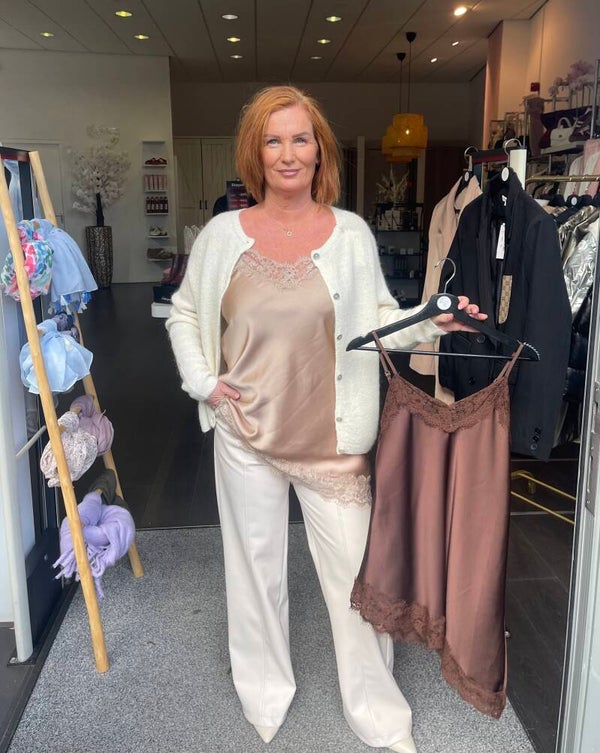 Alpaca Vest Offwhite