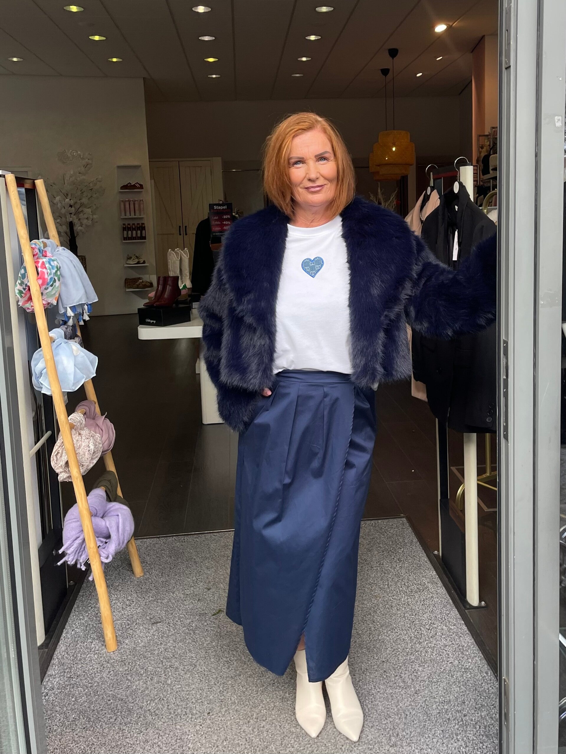 Rok Coco Azzurro Donkerblauw