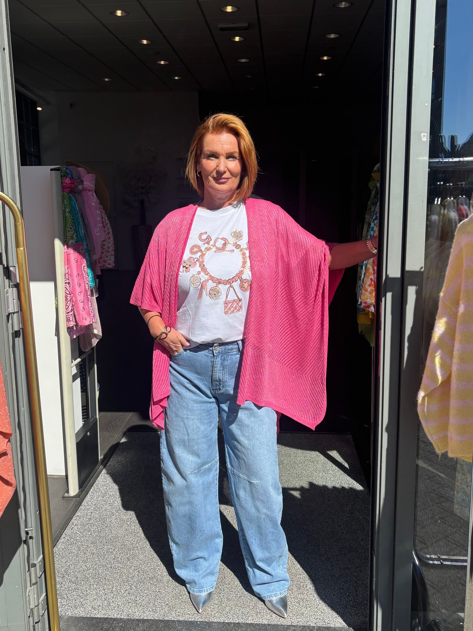 Kimono Leyla Fuchsia
